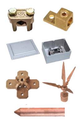 อุปกรณ์ระบบสายดิน ล่อฟ้า